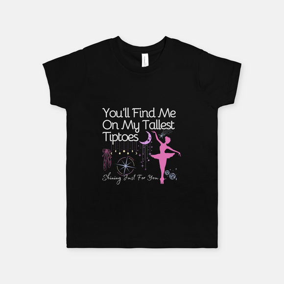 Tallest Tiptoes Youth Dance Tee