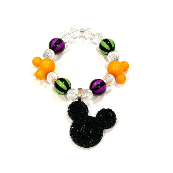 Halloween Glitter Mouse Bracelet