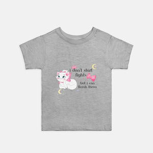 Don't Start Fights Toddler Tee