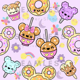 Kawaii Snacks Design