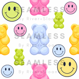 Happy Gummy Bears Design